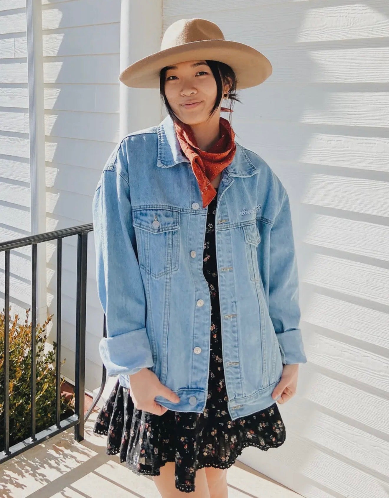 What A Friend In Jesus Denim Jacket