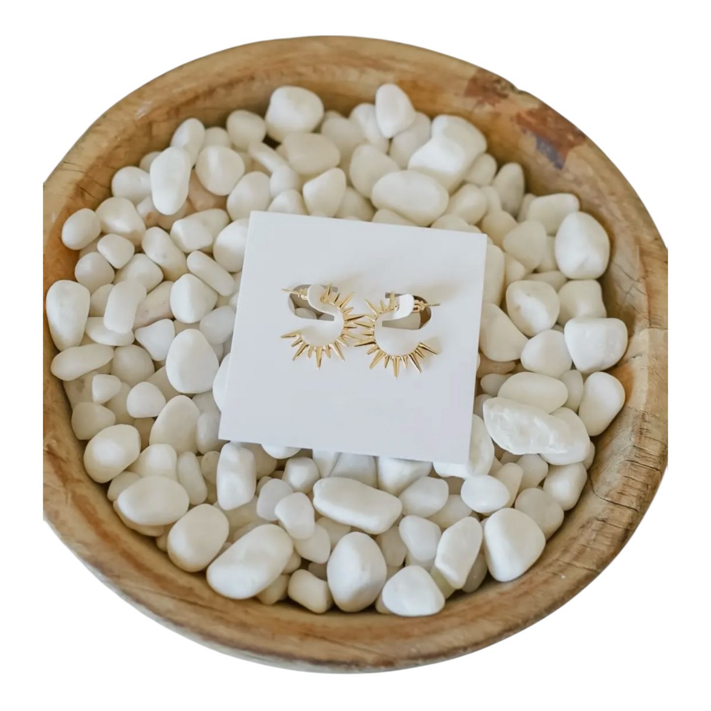 Sol Ray Earrings - 18K Gold Plated