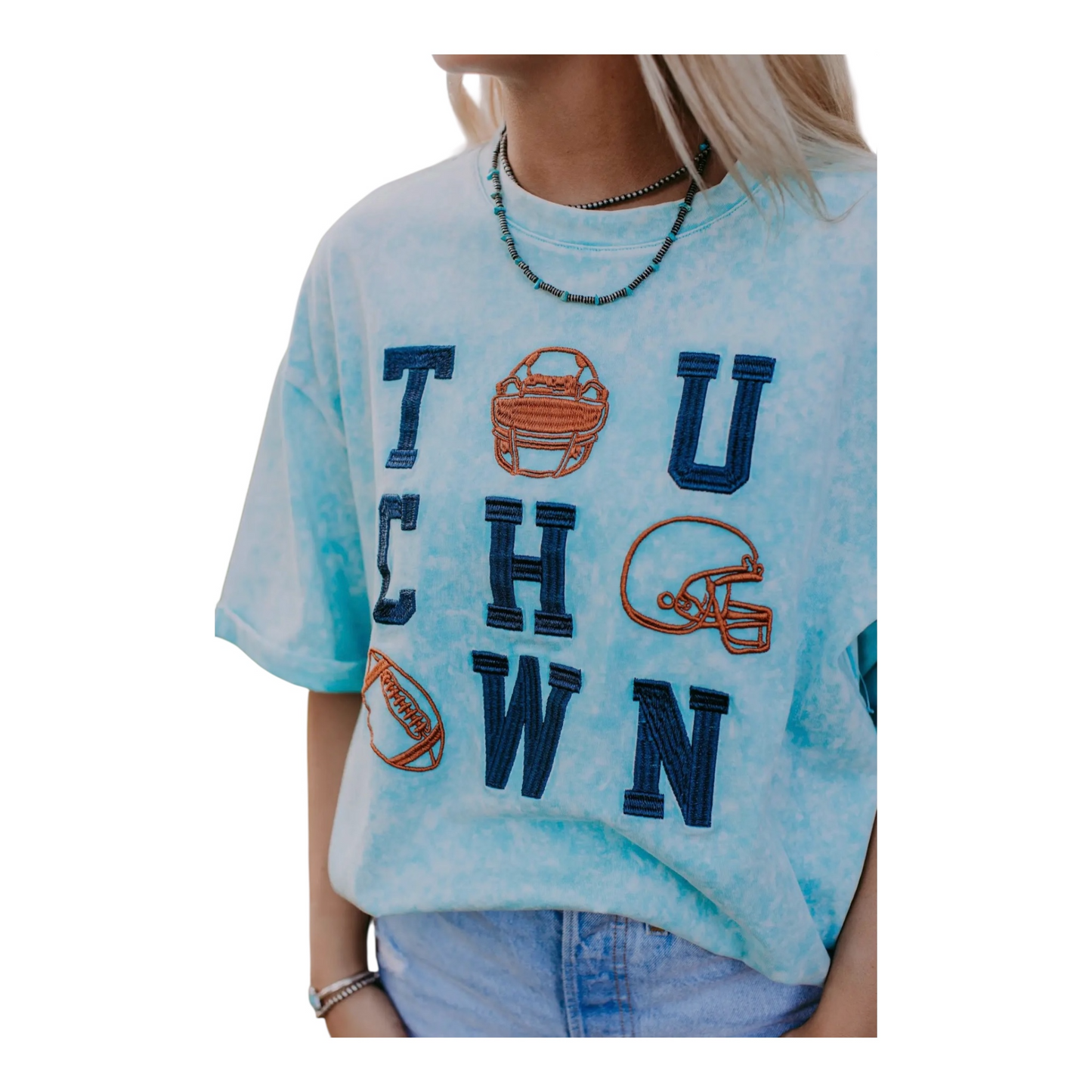 Touchdown Acid Wash T-Shirt