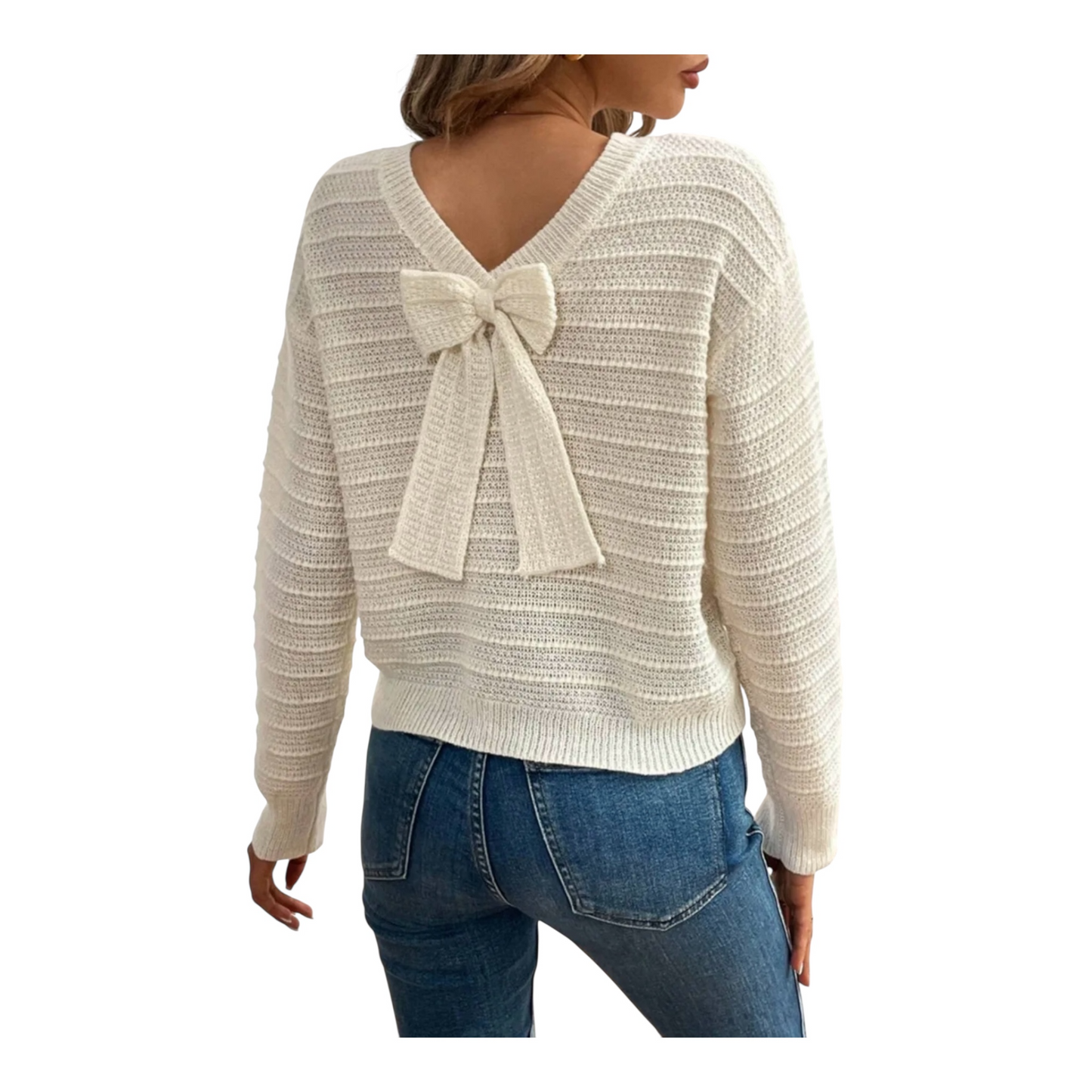 Maribel Bow Knit Top