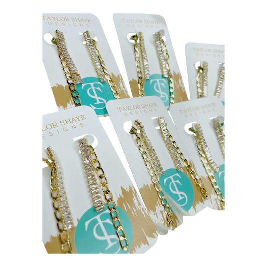 Cleo Chain Drop Earrings