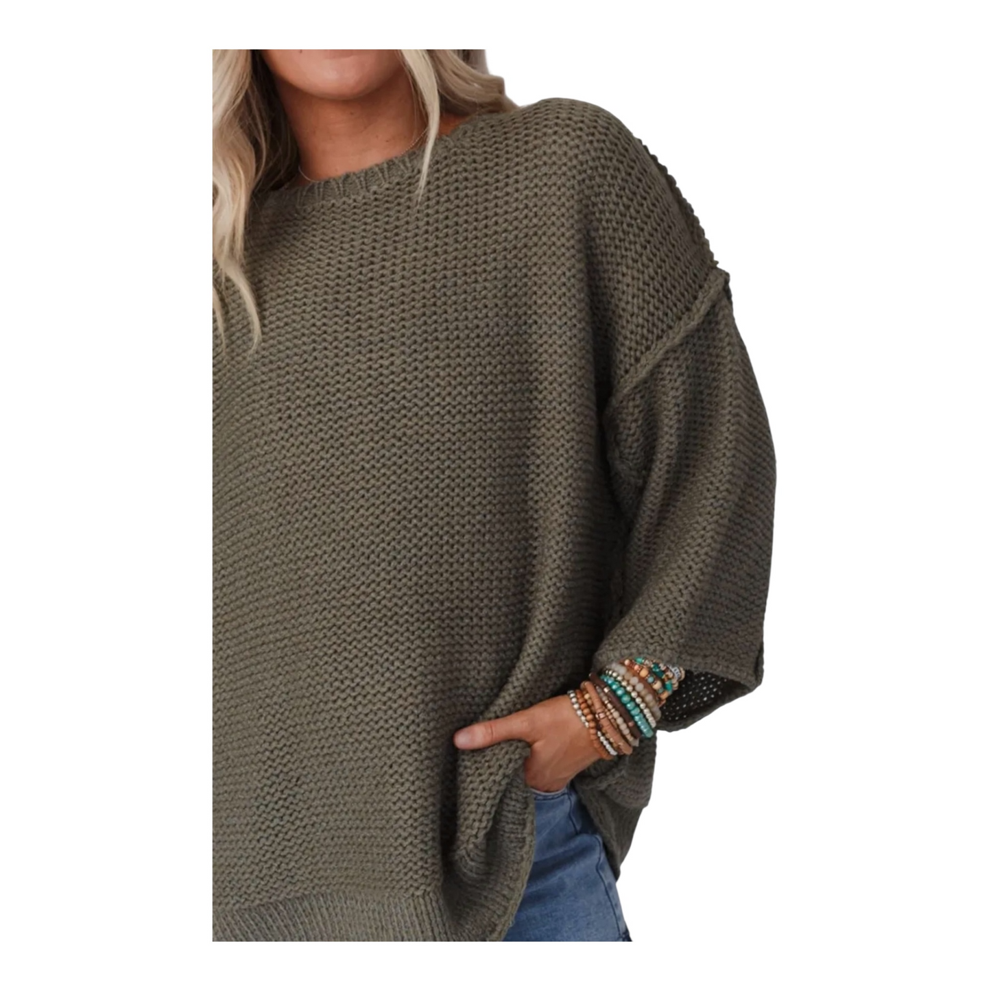 Calla Oversized Knit Top