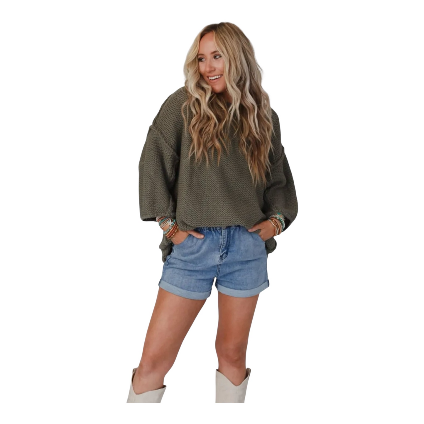 Calla Oversized Knit Top