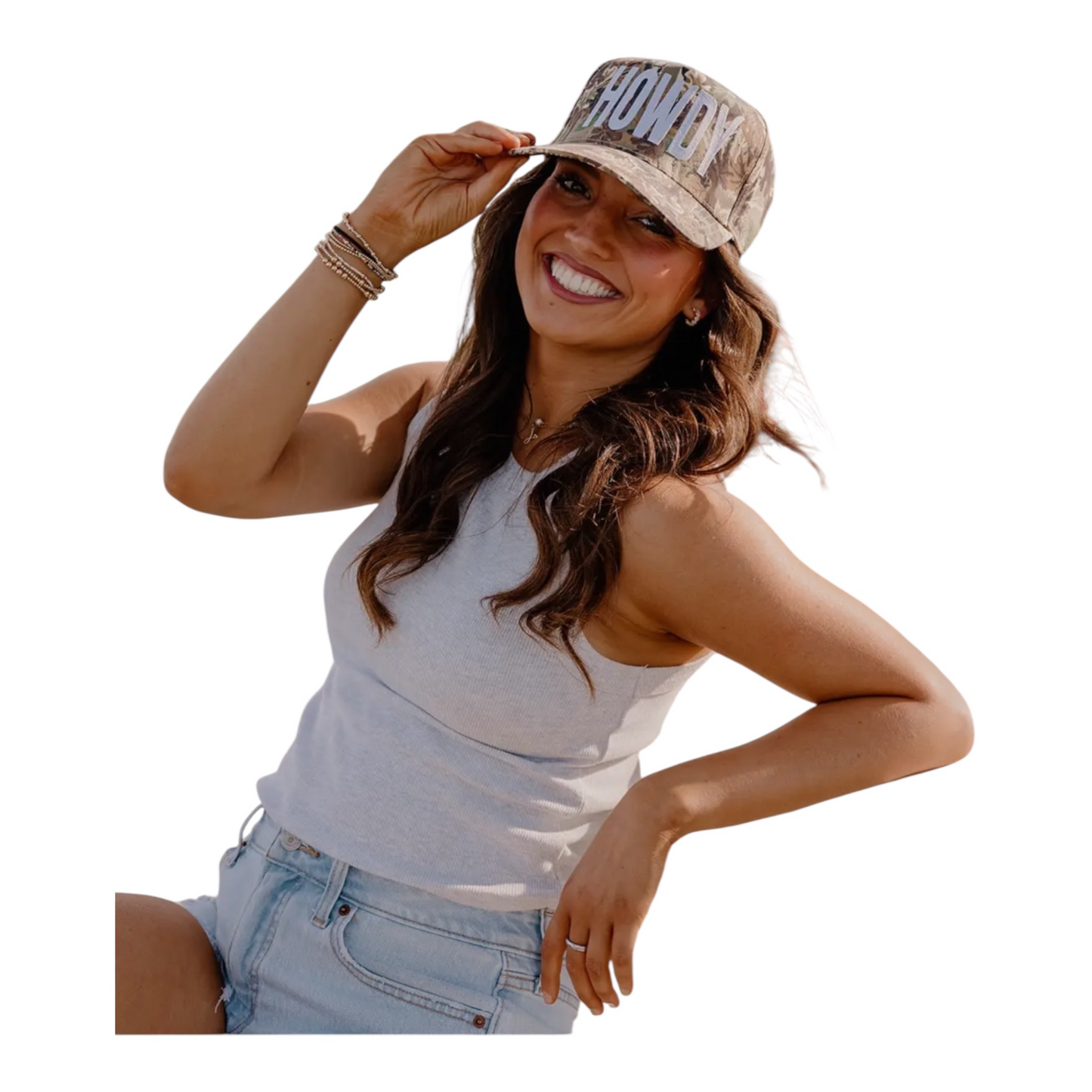 Howdy Camo Trucker Hat