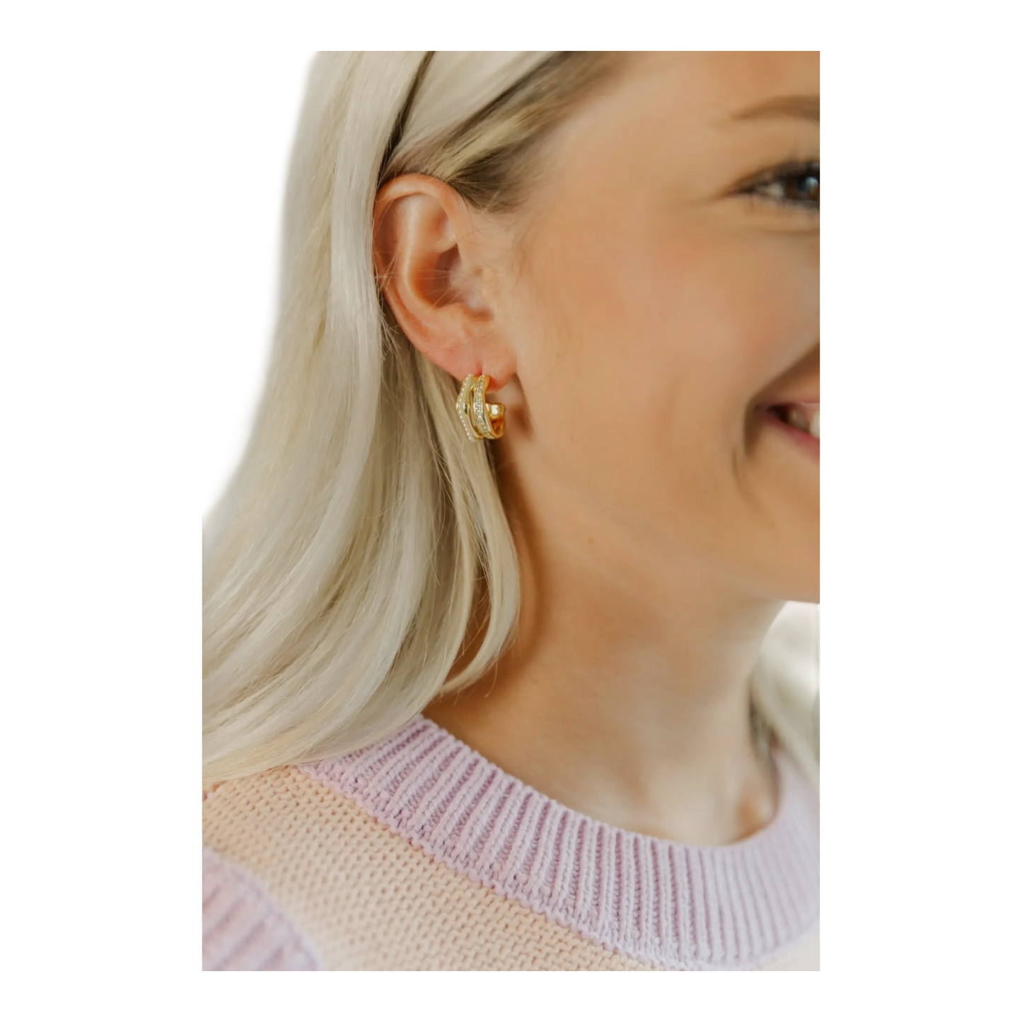 Lela Hoop Earrings