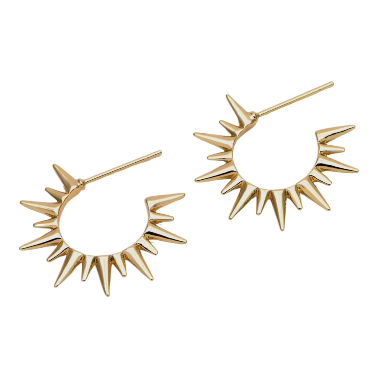 Sol Ray Earrings - 18K Gold Plated