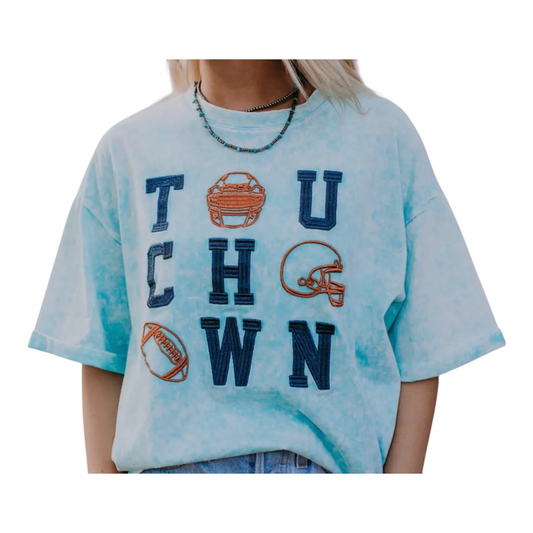 Touchdown Acid Wash T-Shirt