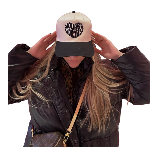 You Are Worthy Trucker Hat