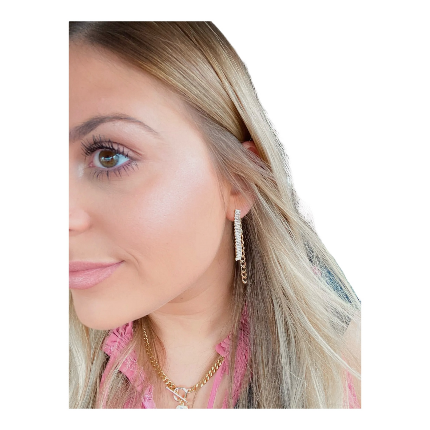 Cleo Chain Drop Earrings