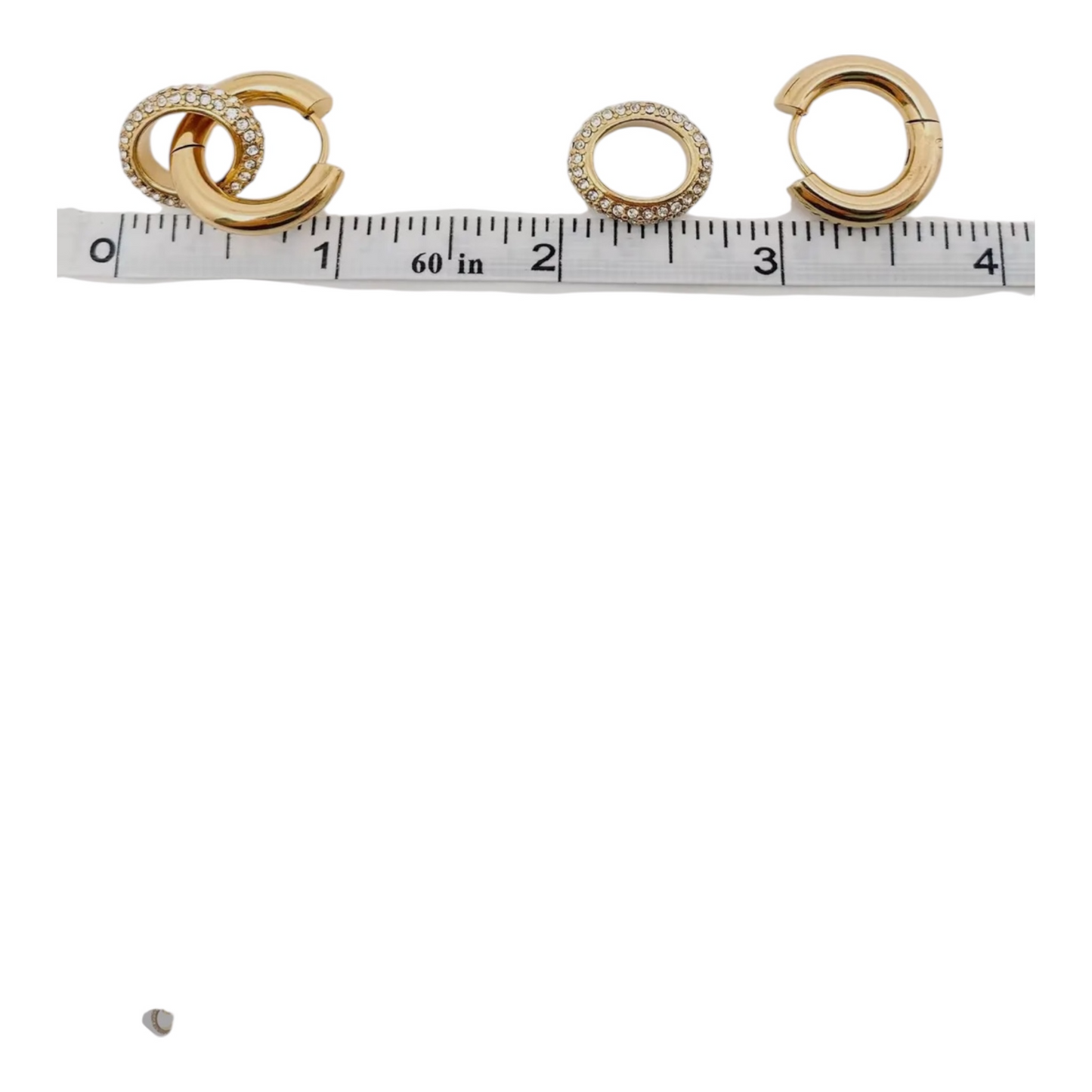 Nora Duo Hoop Earrings - 18K Gold Plated
